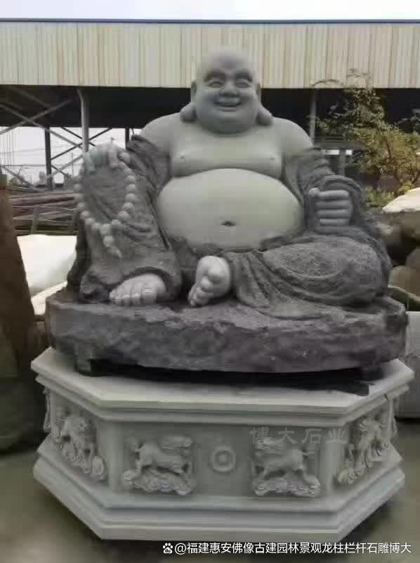 石雕弥勒佛(图5)
