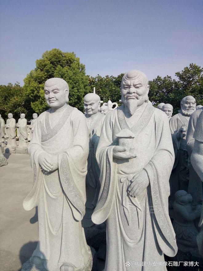 石雕十八罗汉(图1)