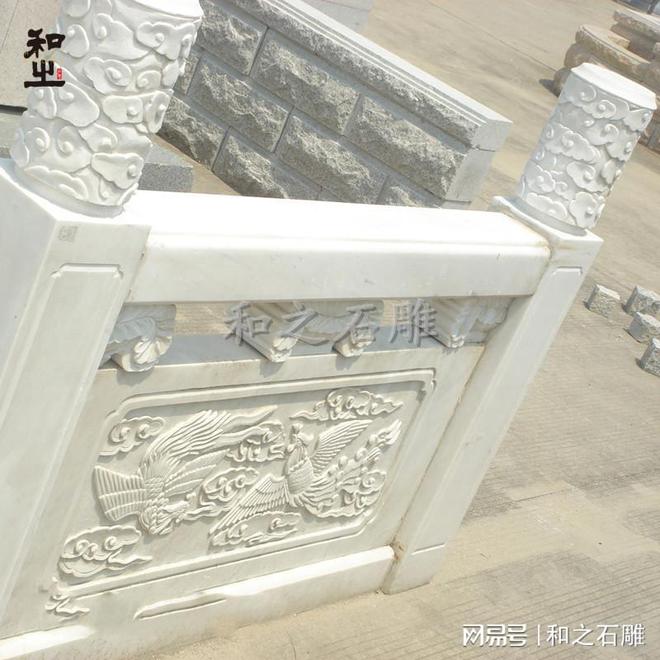 寺庙石雕栏杆的材质颜色选择(图5)