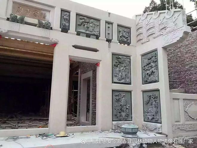 潮汕祠堂石雕的雕刻风格与地域特色的关系(图1)