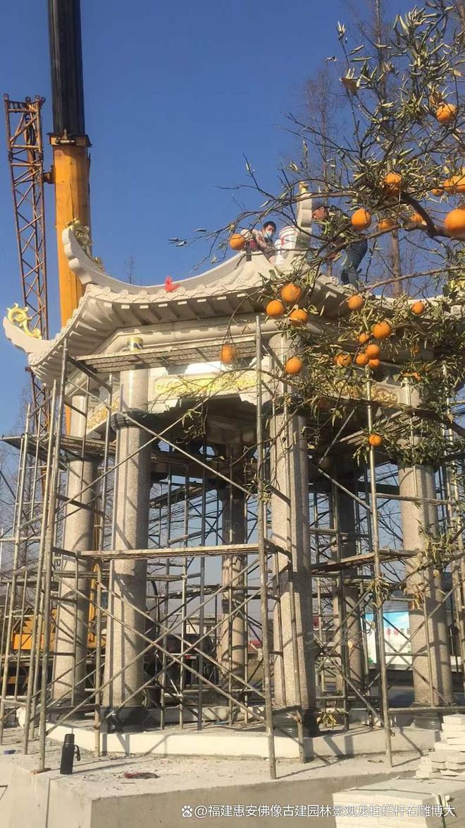 九游体育：石雕凉亭在城市雕塑中的案例(图3)