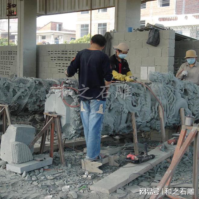 石雕盘龙柱一种文化的象征(图5)