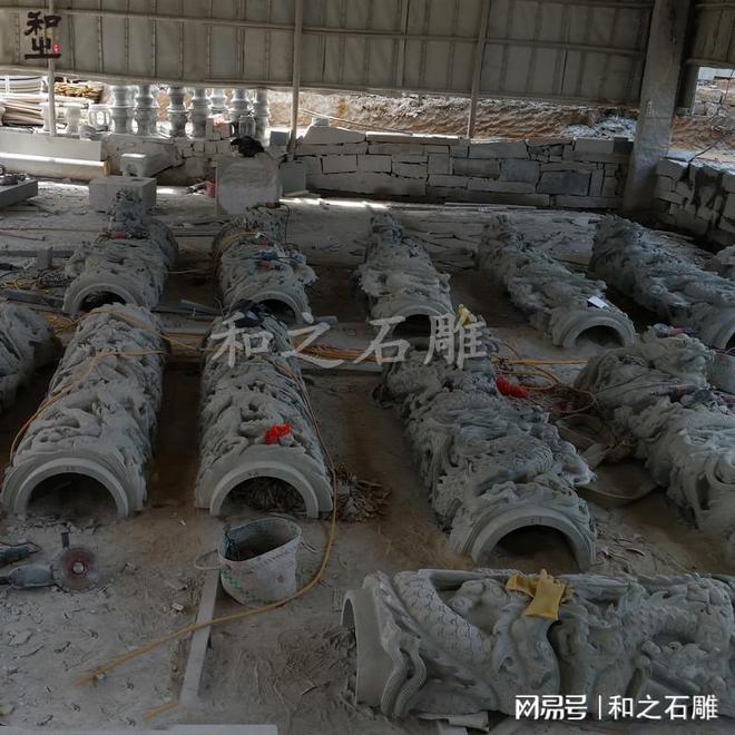 石雕盘龙柱一种文化的象征(图4)