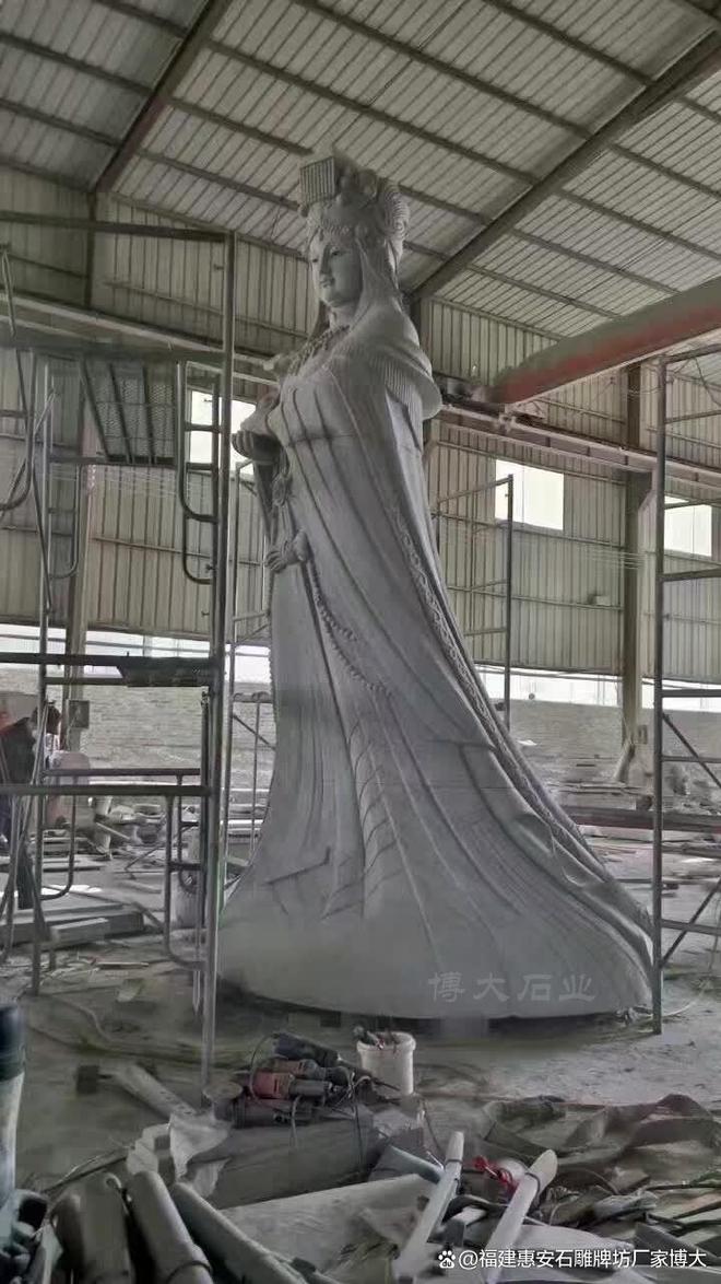 石雕妈祖：信仰与艺术的双重载体(图1)