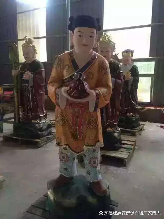 石雕十八罗汉在现代建筑中的复古(图4)