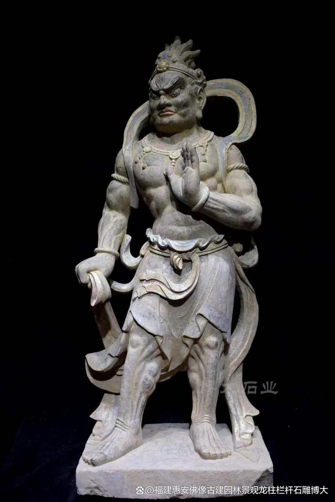 石雕哼哈二将在风水布局中的作用(图4)