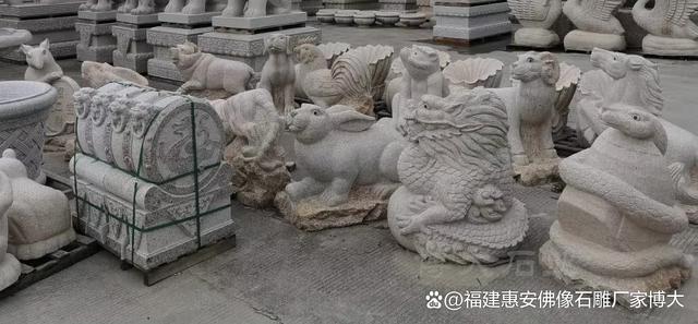 揭秘石雕十二生肖的雕刻技法与流程（多图欣赏）(图3)