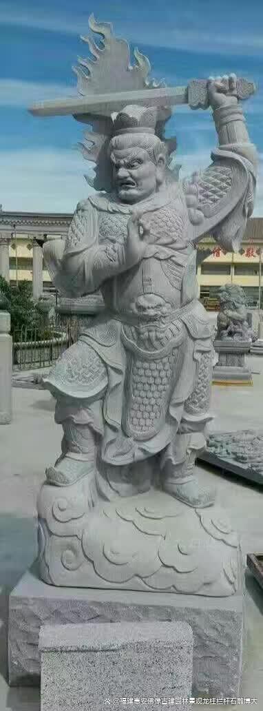九游体育：石雕哼哈二将在宗祠中的装饰意义(图3)