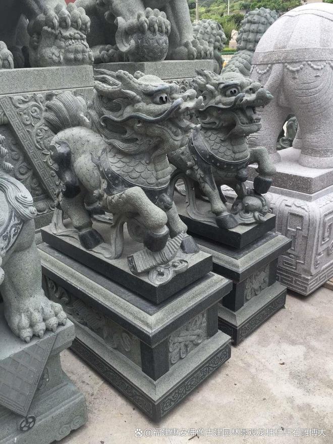 九游体育网站：石雕麒麟在不同时期的风格(图4)