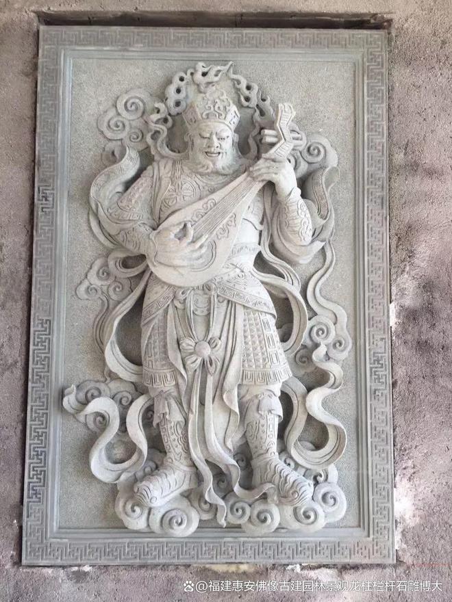 石雕四大天王在桥梁中的应用案例(图3)