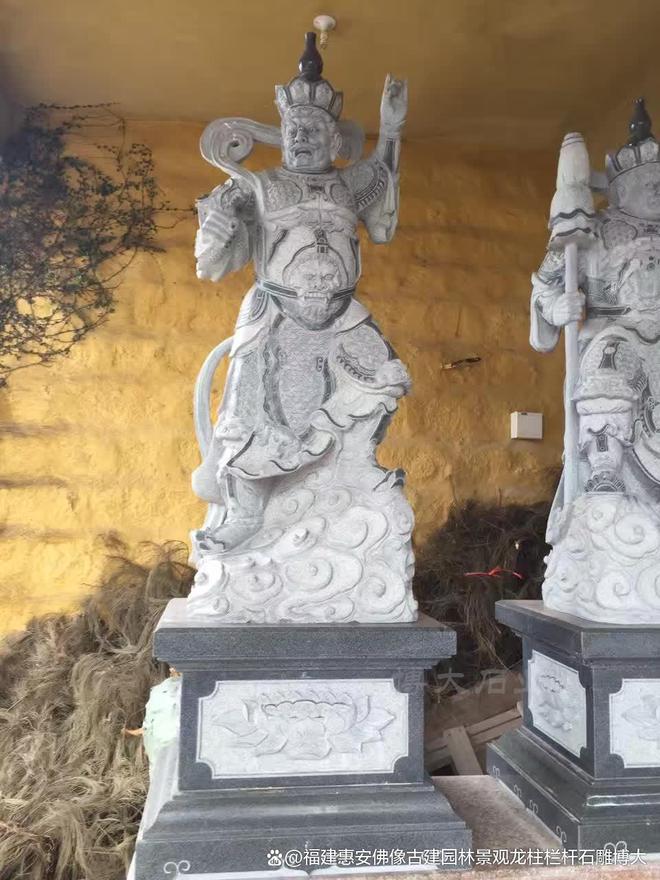 石雕四大天王在桥梁中的应用案例(图1)