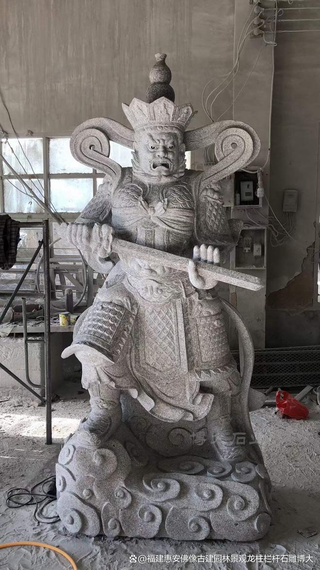 石雕四大天王在桥梁中的应用案例(图2)