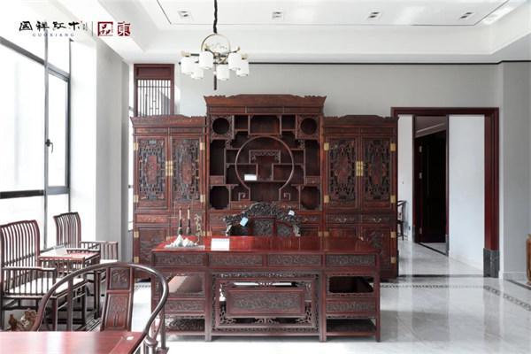 九游体育：浙江红木品牌国祥红木致敬品牌日让每一次消费都掷地有声！(图5)