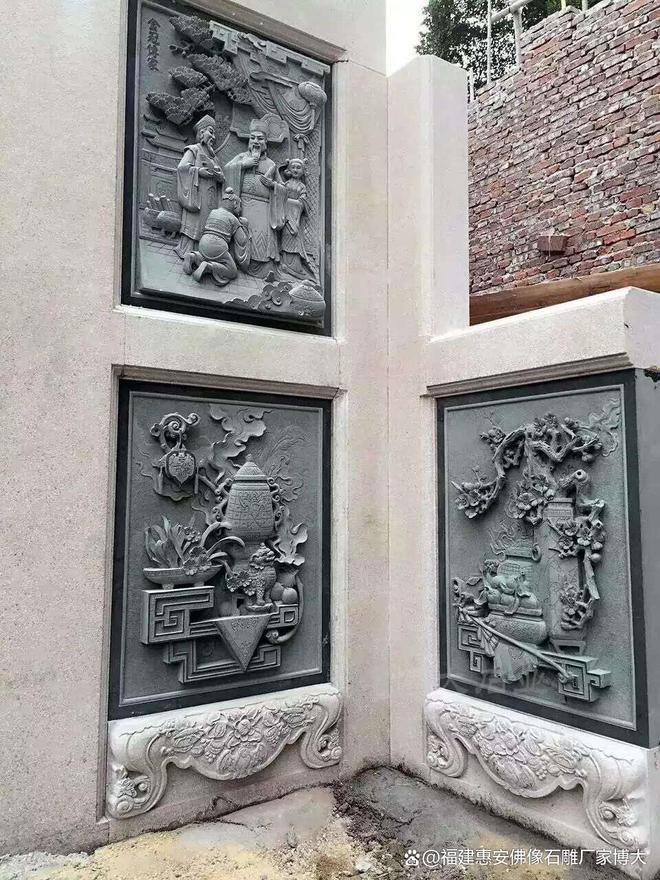 九游体育网站：潮汕祠堂石雕的龙头与潮汕传统工艺的精湛技艺(图1)