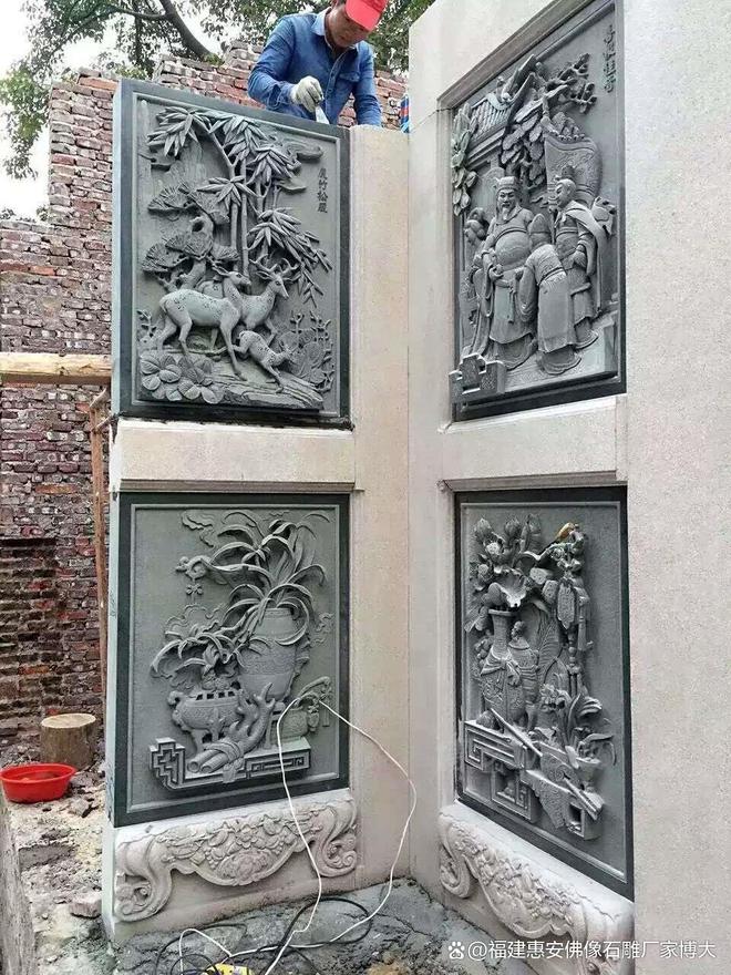 九游体育网站：潮汕祠堂石雕的龙头与潮汕传统工艺的精湛技艺(图2)