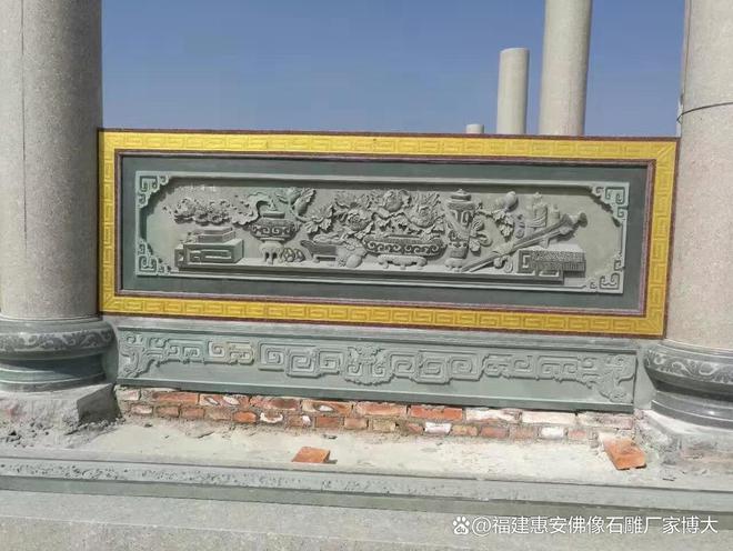 九游体育网站：潮汕祠堂石雕的龙头与潮汕传统工艺的精湛技艺(图5)