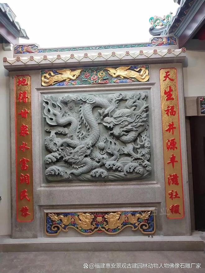 潮汕祠堂石雕龙头：象征权威与吉祥的艺术表现(图7)