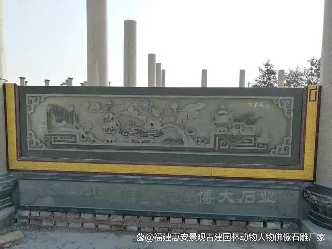 潮汕祠堂石雕龙头：象征权威与吉祥的艺术表现(图1)