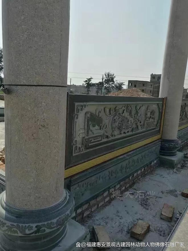 潮汕祠堂石雕龙头：象征权威与吉祥的艺术表现(图6)