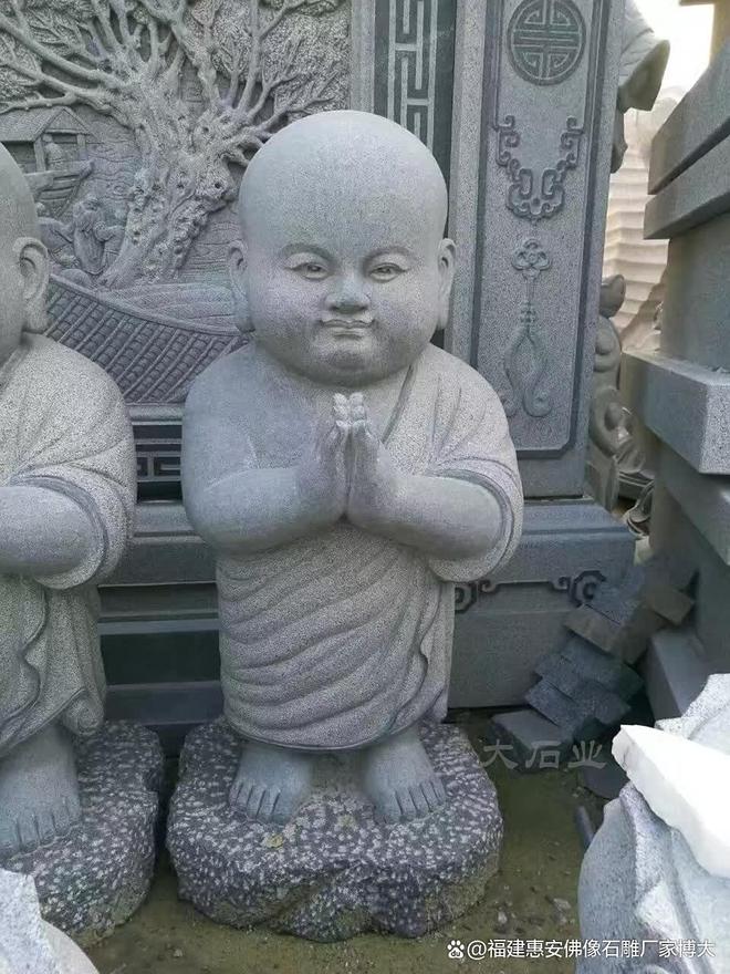 石雕小和尚的技艺与文化传承(图2)