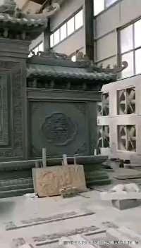 石雕照壁景墙的石材选择与加工(图2)