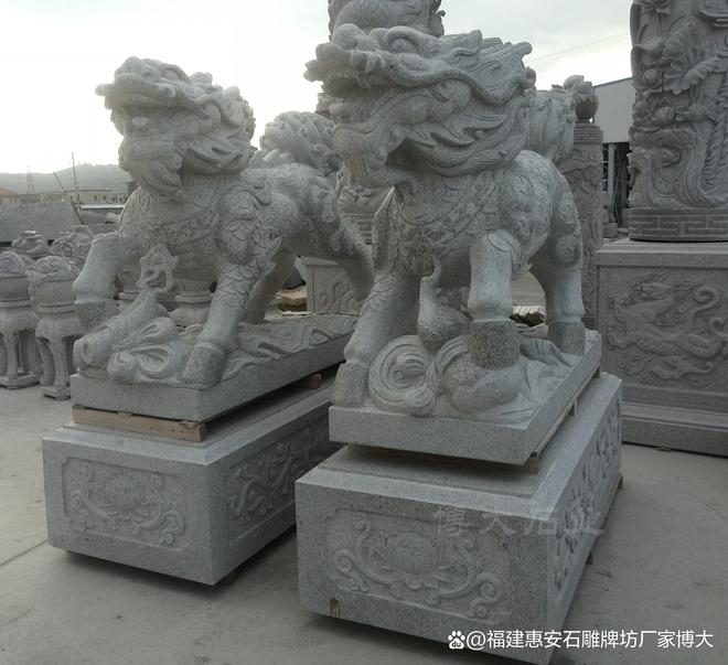 石雕麒麟在民俗文化中的地位(图1)