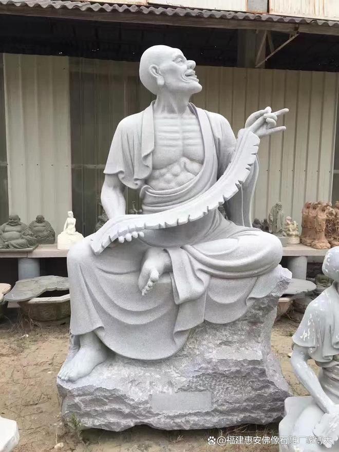 九游体育：石雕十八罗汉在桥梁中的应用案例(图2)
