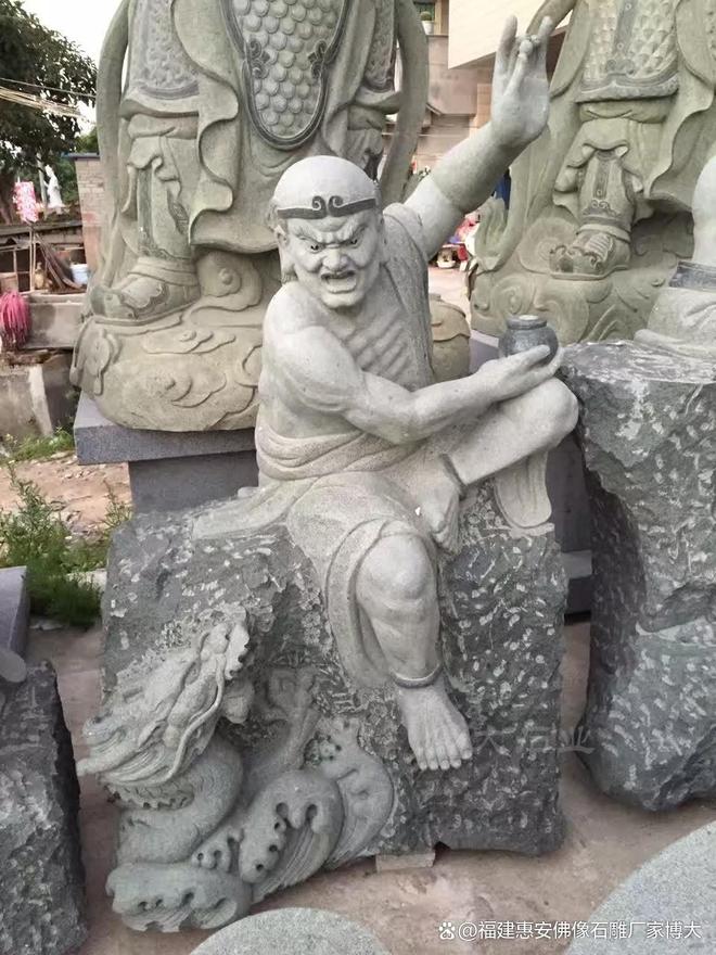 九游体育：石雕十八罗汉在桥梁中的应用案例(图3)