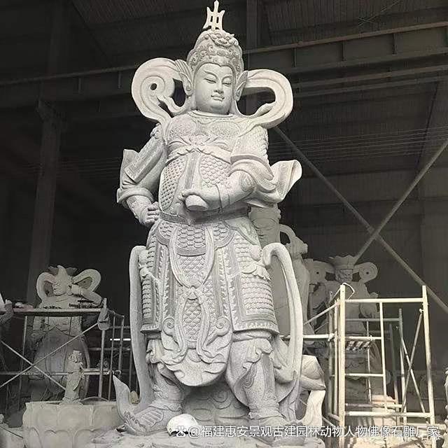 石雕韦陀的雕刻工艺与特点(图4)