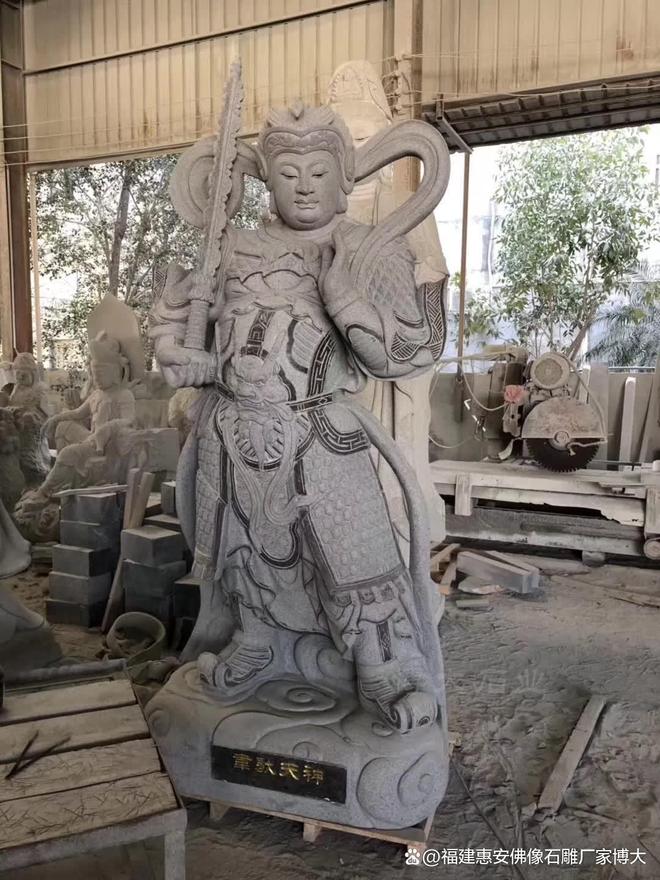 石雕韦陀在寺庙中的应用场景(图1)