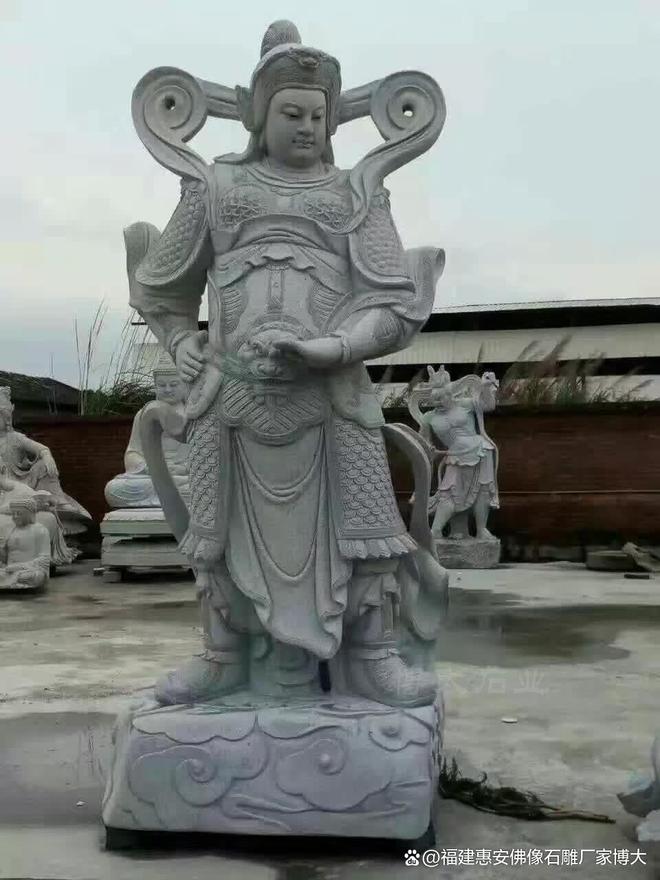 石雕韦陀在寺庙中的应用场景(图3)