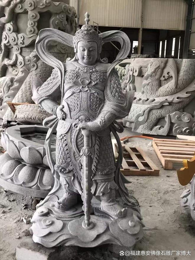 石雕韦陀在寺庙中的应用场景(图4)