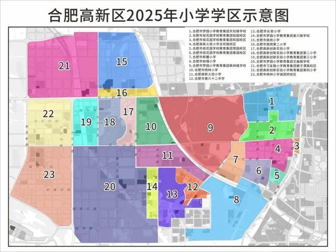高新、新站引入名校！2025合肥学区巨变(图7)