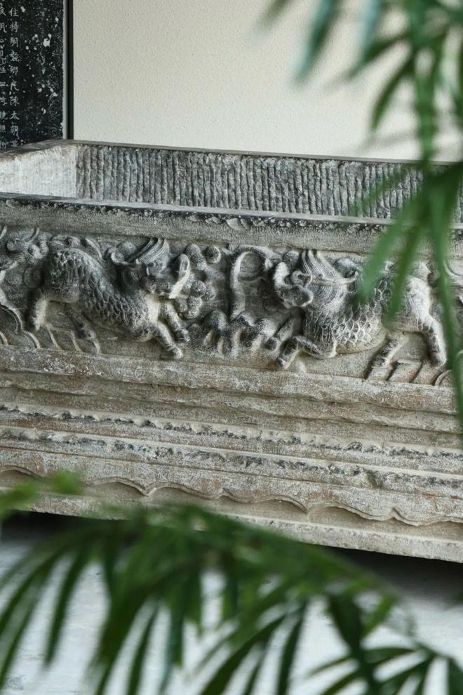 石海纳福四水归堂麒麟四方大门海(图2)