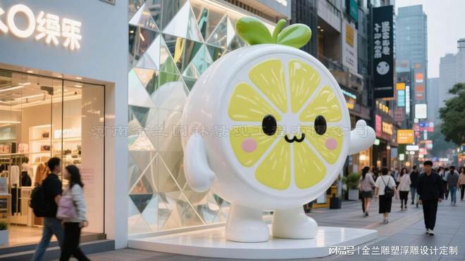 九游体育网站：店面卡通网红卡通雕塑定制：塑造店面的流量密码(图4)
